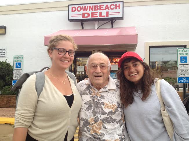 Zadie with Nora and me